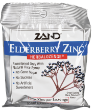 Elderberry Zinc Herbalozenge product image.