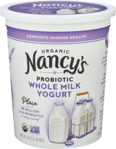 Organic Whole Milk Yogurt product image.