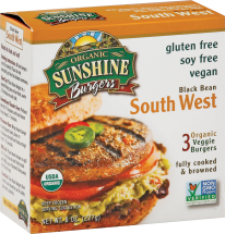 Organic Veggie Burgers product image.