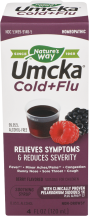 Umcka Cold & Flu Syrup product image.