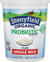 Organic Whole Milk Yogurt product image.