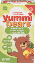 Yummi Bears Gummy Vitamins product image.