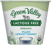 Organic Lactose Free Lowfat Yogurt product image.