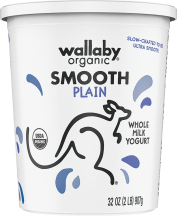 Organic Aussie Smooth Whole Milk Yogurt product image.