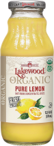 Organic Pure Lemon Juice product image.