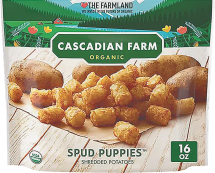 Organic Frozen Shredded Potatoes product image.