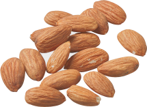 100% Organic Almonds product image.