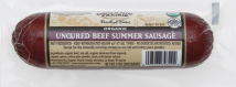 Organic Beef Summer Sausage product image.