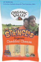 Organic Cheddar String Cheese product image.