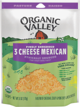Organic Shredded Cheese product image.