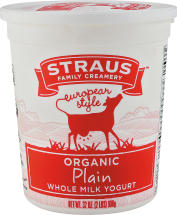 Organic Whole Milk Yogurt product image.