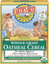 Organic Whole Grain Rice Cereal product image.