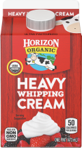Organic Heavy Whipping Cream product image.