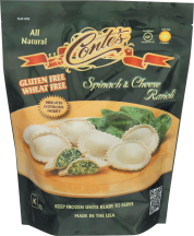 Gluten Free Spinch Cheese Ravioli product image.