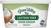 Organic Lactose Free Sour Cream product image.