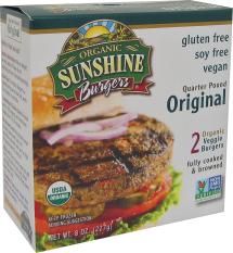 Organic Veggie Burger product image.