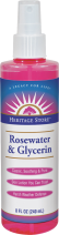 Rosewater & Glycerine w/Atomizer product image.