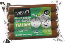 Meatless Italian Sausage product image.