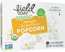 Organic Microwave Popcorn product image.