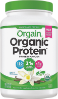 Organic Plant Based Protein Powder product image.