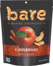 100% Organic Apple & Banana Chips product image.