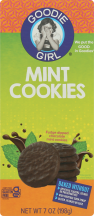 Chocolate Mint Slim Cookies product image.