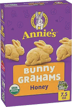 Organic Baked Bunny Graham Snacks product image.