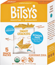 Organic Smart Cracker Snack Packs product image.