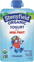 Organic Whole Milk Yogurt Pouch product image.
