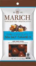 Dark Chocolate Sea Salt Caramels product image.