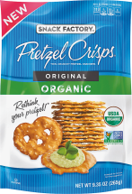 Organic Pretzel Crisps product image.