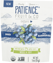 Organic Dried Whole Blueberries product image.