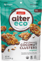 Organic Coconut Clusters product image.