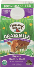 Organic Grassmilk Half & Half product image.