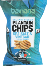 Organic Ridged Plantain Chips product image.