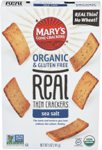 Organic Real Thin Crackers product image.