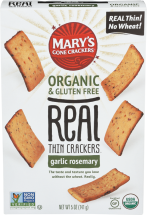 Organic Real Thin Crackers product image.