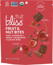 100% Organic Fruit & Nut Bites product image.