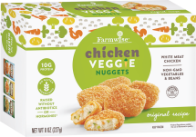 Chicken Veggie Nuggets product image.