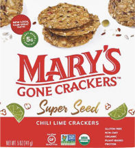 Organic Crackers product image.