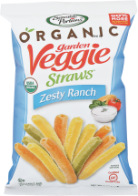 Organic Garden Veggie Straws product image.