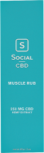 CBD Hemp Muscle Rub product image.