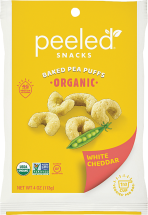 Organic Baked Pea Puffs product image.