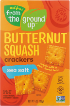 Butternut Squash Crackers product image.