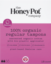 Organic Cotton Tampons product image.
