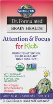 Dr. Formulated Brain Health Attention & Focus for Kids product image.