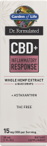 Dr. Formulated CBD+ Inflammation Response Liquid product image.