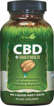 CBD + DAILY MULTI product image.