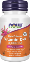 Vitamin D-3 product image.