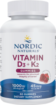 Vitamin D3 + K2 Gummies product image.